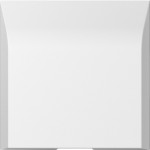Вывод кабеля Donel A07, белый матовый, Donel