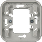 Адаптер для скрытой установки одиночный, цвет серый, IP55, Donel серия W55, Donel