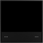 Стандартная сенсорная панель, черная черепаха. Серия устройств: DKNX, Donel