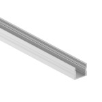 Накладной алюминиевый профиль, 17,2х14,5х2000. Цвет: Белый матовый, RAL9003,Серия:DN8ALE, Donel